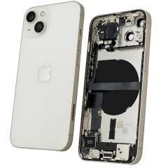 Back Housing With Parts | Original Pull / Reclaimed | iPhone 13 | Starlight | (Grade B+) 