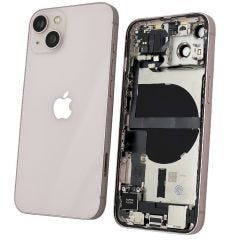 Back Housing With Parts | Original Pull / Reclaimed | iPhone 13 | Pink | (Grade B+) 
