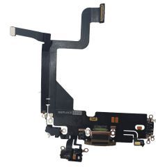 Genuine Apple iPhone 13 Pro Replacement Charging Port Flex | Gold | Original | Reclaimed