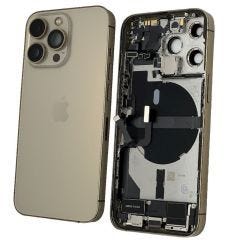Back Housing With Parts | Original Pull / Reclaimed | iPhone 13 Pro | Gold | (Grade B+) 