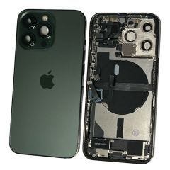Back Housing With Parts | Original Pull / Reclaimed | iPhone 13 Pro | Alpine Green | (Grade B+) 