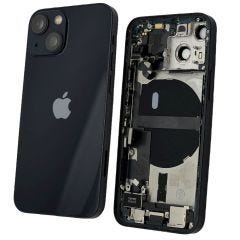 Back Housing With Parts | Original Pull / Reclaimed | iPhone 13 Mini | Black | (Grade B+) 