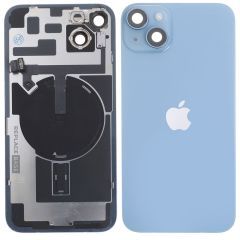 Back / Rear Cover Glass Panel | Original Pull / Reclaimed | iPhone 14 Plus | Blue | (Grade B)