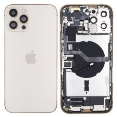 Back Housing With Parts | Original Pull / Reclaimed | iPhone 12 Pro Max | Gold | (Grade B)