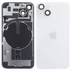 Back / Rear Cover Glass Panel | Original Pull / Reclaimed | iPhone 14 | Starlight | (Grade B)