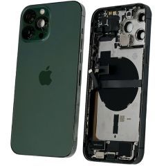 Back Housing With Parts | Original Pull / Reclaimed | iPhone 13 Pro Max | Alpine Green | (Grade B+) 